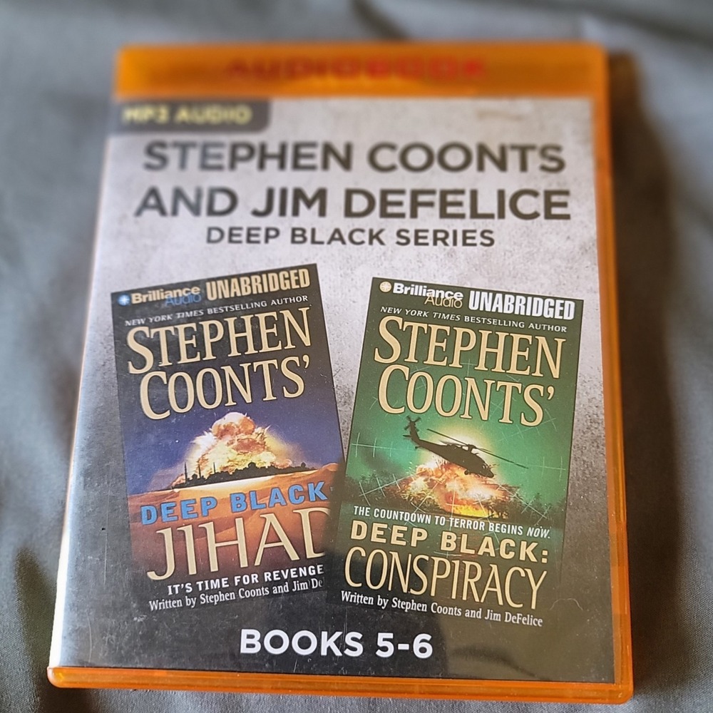 Deep Black Jihad/Deep Black Conspiracy - Audio Book on‎ CD By Stephen Coonts